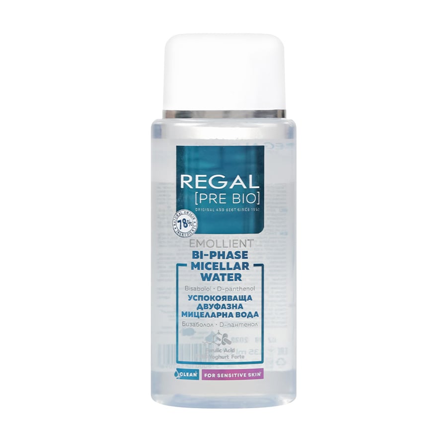 Заспокійлива двофазна міцелярна вода Regal Pre Bio Bi-phase Micellar Water, 135 мл